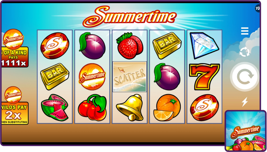 Summertime Slot Free demo play